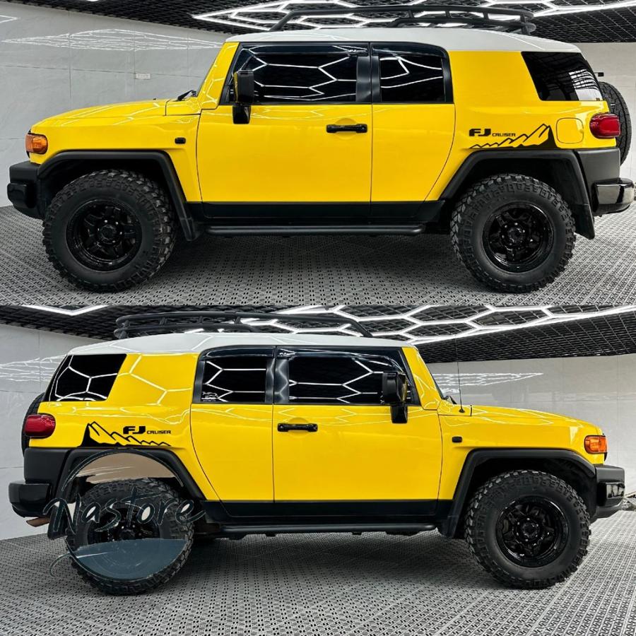 並行輸入品 トヨタ toyota カスタムパーツ マウンテンカーステッカー