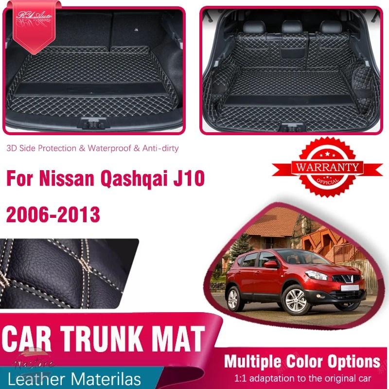 並行輸入品 日産 j10 カバー 革 リアトランクマット nissan キャシュカイデュアリス mk4 カスタムパーツ 部品 アクセサリーの画像