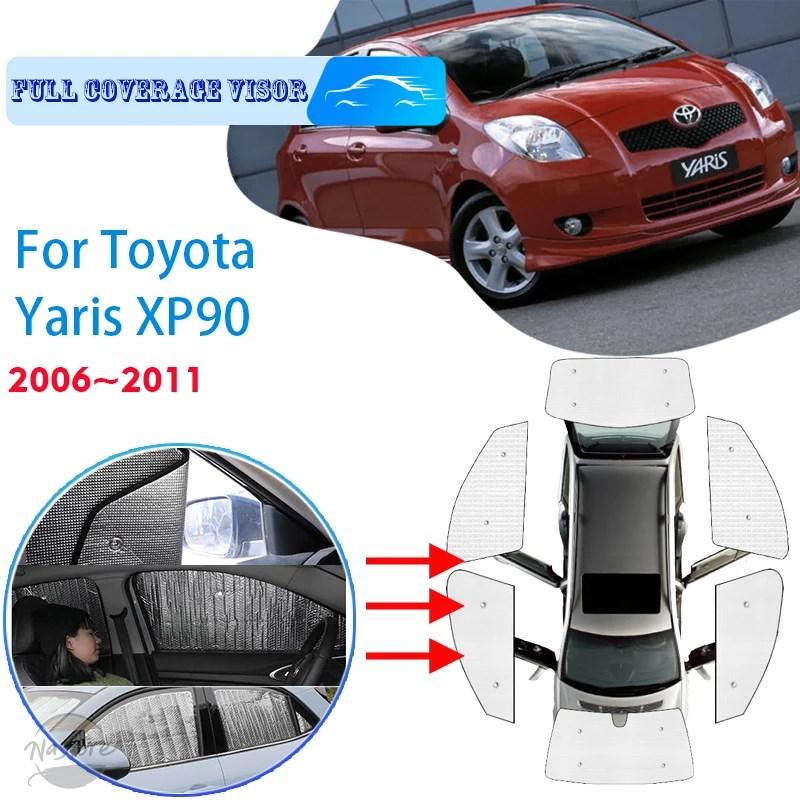 並行輸入品 トヨタ xp90 ヤリス ヴィッツ 2006~2011 2009 カーウィンドウ フロントガラス カスタムパーツ 部品 アクセサリーの画像