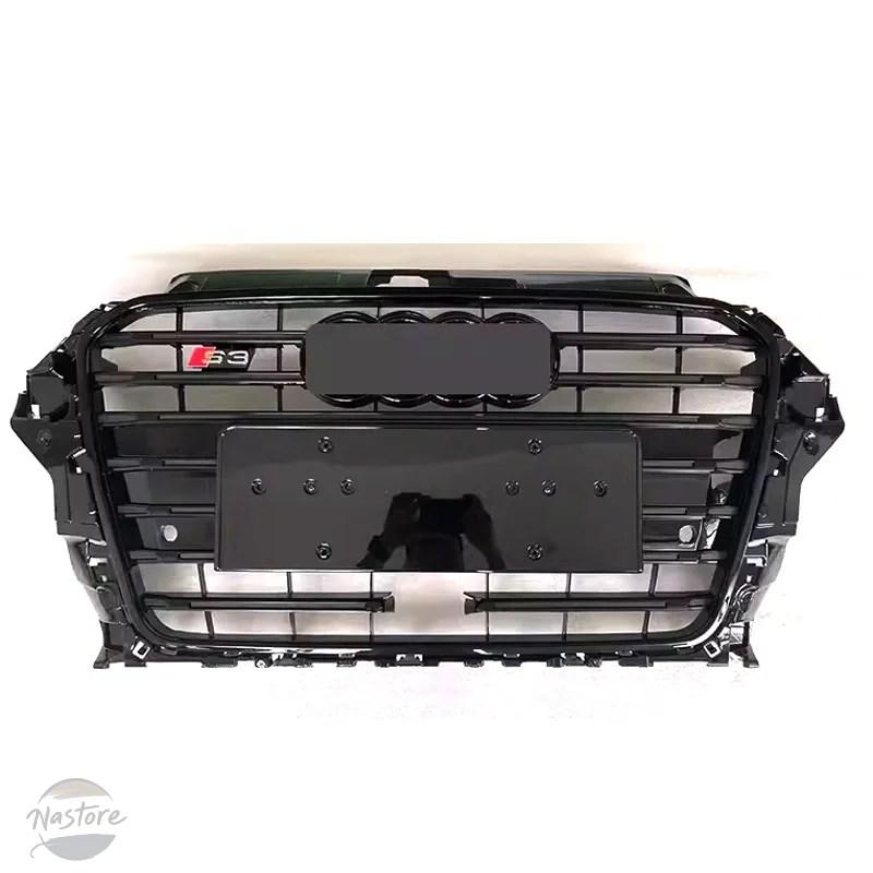 並行輸入品 アウディ audi カバー フロント グリル a3 s4 8v プレート