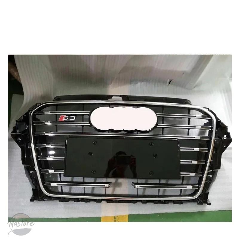 並行輸入品 アウディ audi カバー フロント グリル a3 s4 8v プレート
