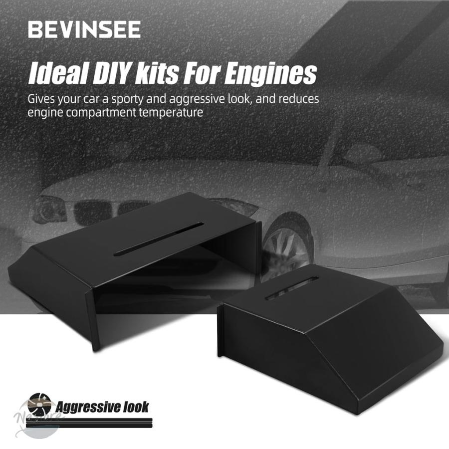 並行輸入品 BMW e87 bevinsee エアインテークスクープ e81 e82 e88 n43 n47 116i 116d 118i 118d 120i 120d カスタムパーツ 部品 アクセサリーの画像