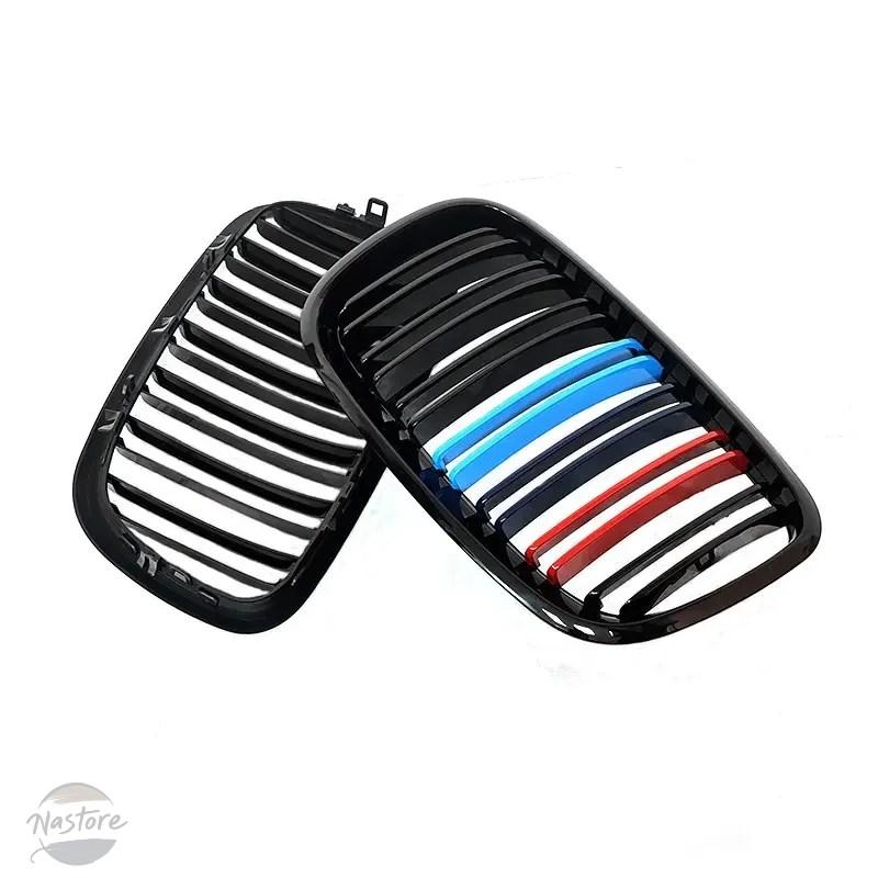 並行輸入品 BMW x5 フロントバンパー グリル /x6 e70 e71 2008-2014 フロント 1ペア カスタムパーツ 部品 アクセサリーの画像