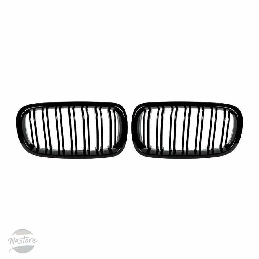 並行輸入品 BMW x5 グリル アクセサリー カスタム グロスブラック カー フロントキドニー カスタムパーツ 部品 アクセサリーの画像