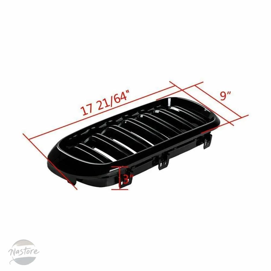 並行輸入品 BMW x5 グリル アクセサリー カスタム グロスブラック カー フロントキドニー カスタムパーツ 部品 アクセサリーの画像