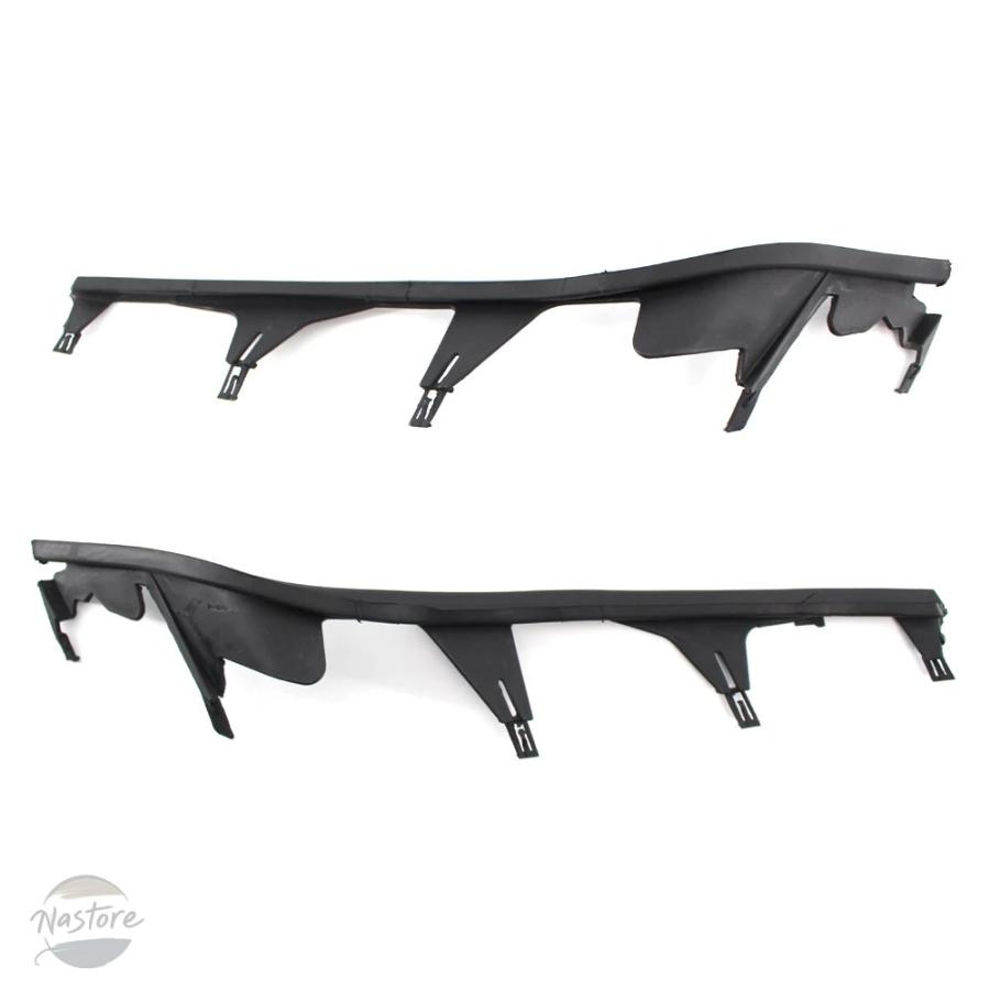 並行輸入品 BMW e46 カバー リップ ヘッドライト フロントアッパーストセット トリム カスタムパーツ 部品 アクセサリーの画像
