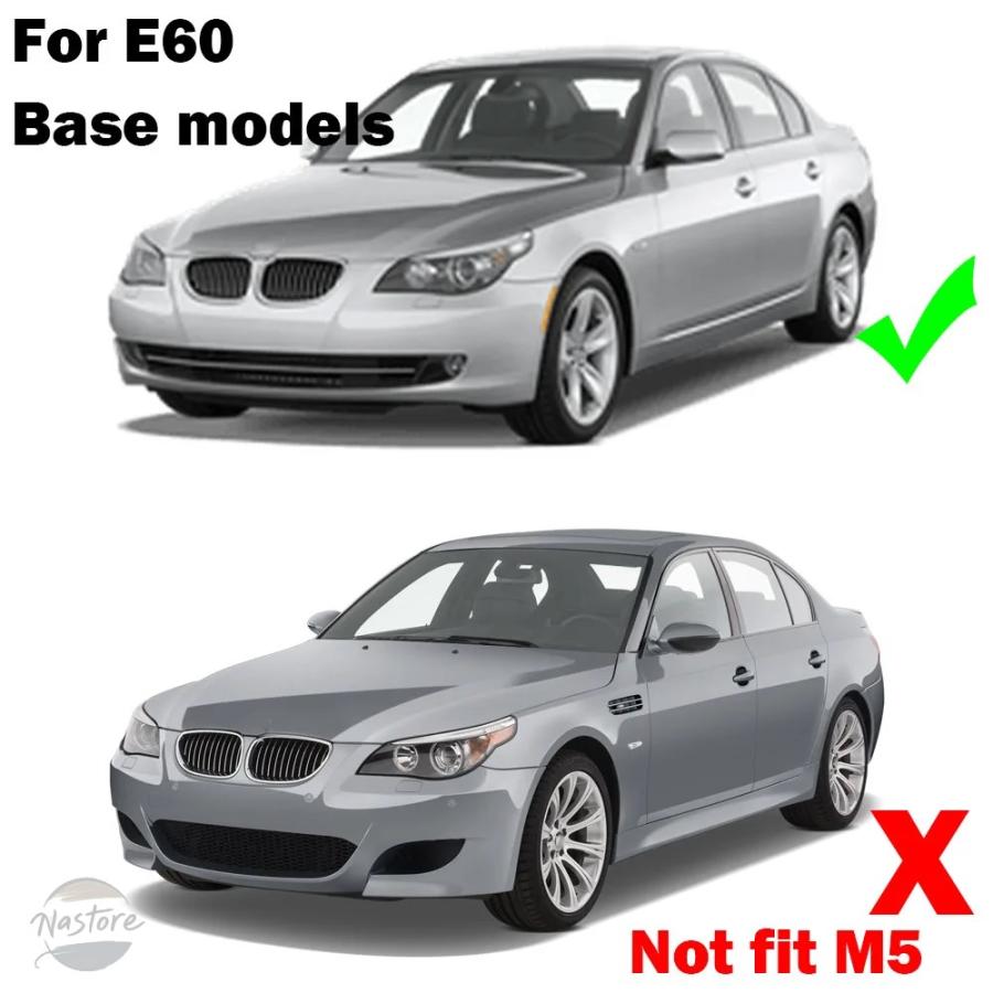 並行輸入品 BMW e60 ガード 5シリーズ 4ドア サルーンセダン 2004 - 2010 4個入り カスタムパーツ 部品 アクセサリーの画像