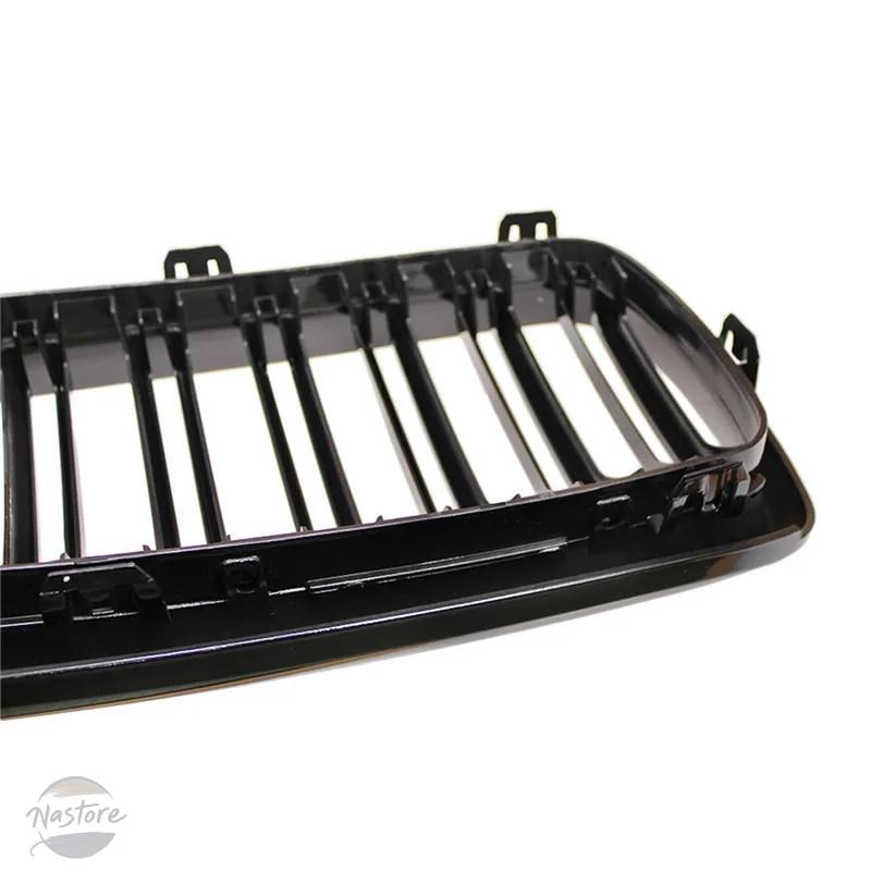 並行輸入品 BMW f15 フロントバンパー グリル 1ペア 光沢/マットブラック ダブル カスタムパーツ 部品 アクセサリーの画像