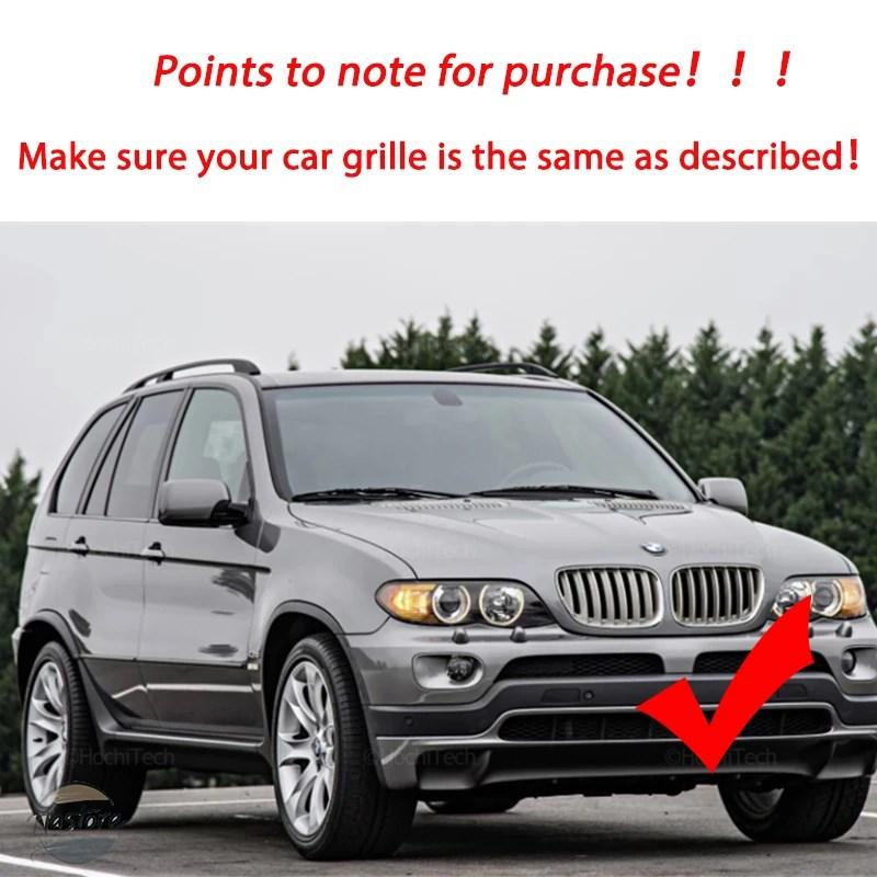 並行輸入品 BMW e53 グリル フロントグロスブラックキドニースポーツフード x5 lci 2004 2005 カスタムパーツ 部品 アクセサリーの画像