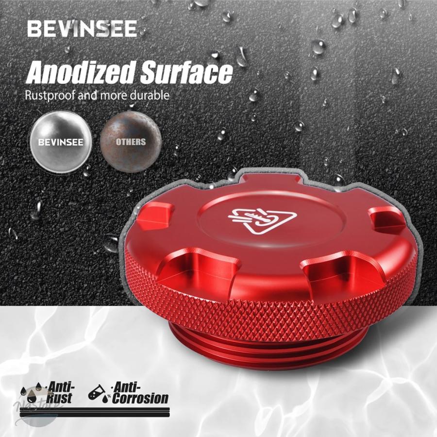 並行輸入品 アウディ a3 bevinsee クーラントリザーバーキャップ s3 8v 8y vw golf mk7 mk8 mk6 カスタムパーツ 部品 アクセサリー