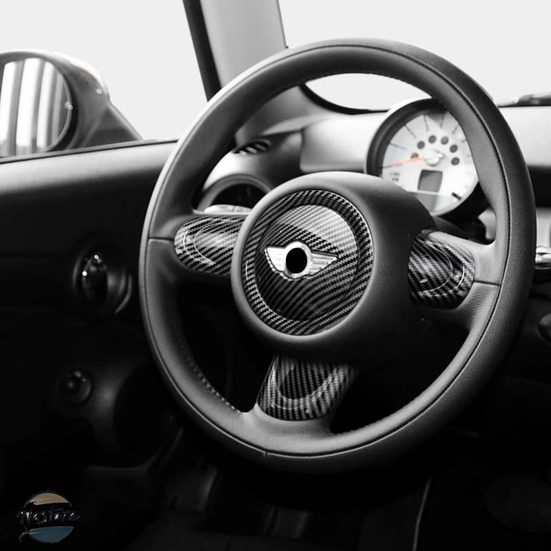 並行輸入品 BMW r55 カバー ステアリング ホイール アクセサリー カスタム mini cooper jcw r56 カスタムパーツ 部品 アクセサリーの画像