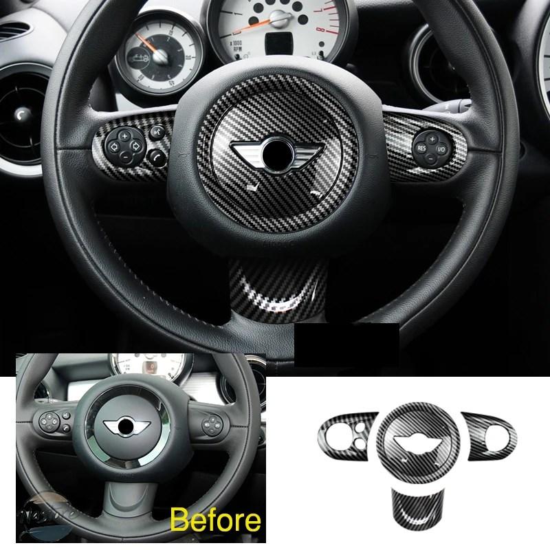 並行輸入品 BMW r55 カバー ステアリング ホイール アクセサリー カスタム mini cooper jcw r56 カスタムパーツ 部品 アクセサリーの画像