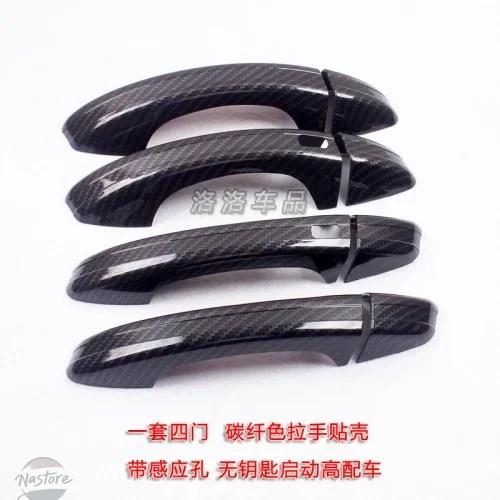並行輸入品 mk6 カバー ハンドル vw ゴルフ 6 7 mk7.5 mk7 gti r ドア トリム 保護キャップ カスタムパーツ 部品 アクセサリーの画像