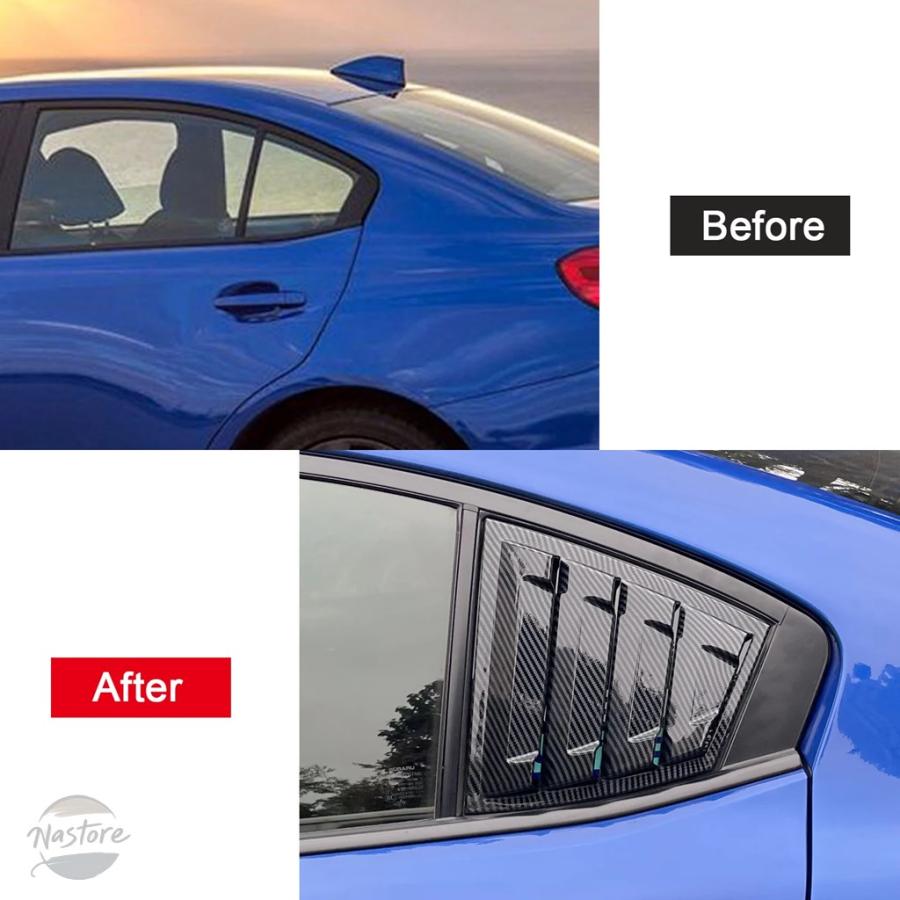 並行輸入品 リア スバル SUBARU WRX STI 2015-20 カーアクセサリー ABSの画像