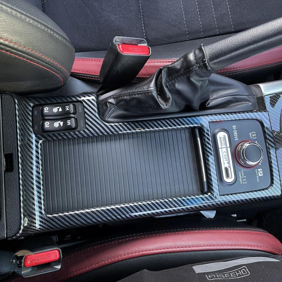 並行輸入品 カバー リア ハンドル 左専 スバル SUBARU WRX STI 2015-2021 ABS カーボン スタイル_3