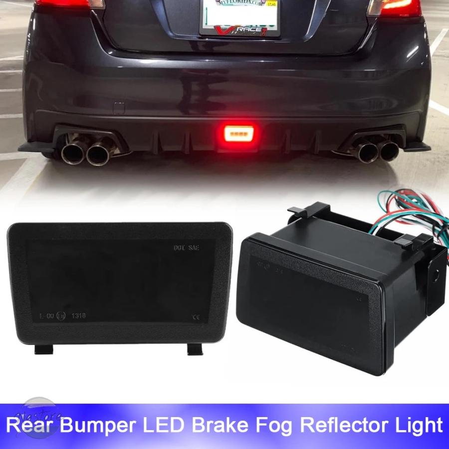 並行輸入品 リア ブレーキ スバル SUBARU WRX STI インプレッサ XV クロストレック バンパー LED リバース パーキングフォグランプの画像