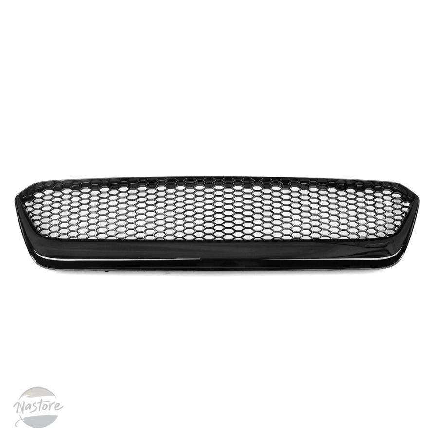 並行輸入品 フロント スバル SUBARU WRX 2015-2017 グリル レーシンググリル カーボン ルック/グロス/マットブラックの画像