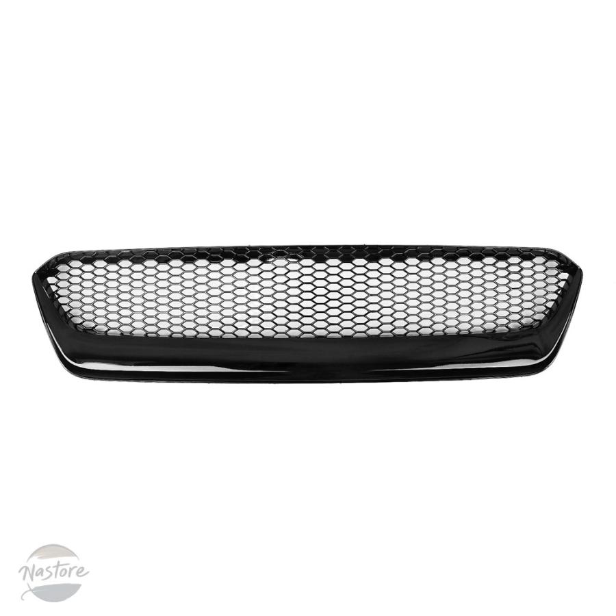 並行輸入品 フロント スバル SUBARU WRX 2015-2017 グリル レーシンググリル カーボン ルック/グロス/マットブラックの画像