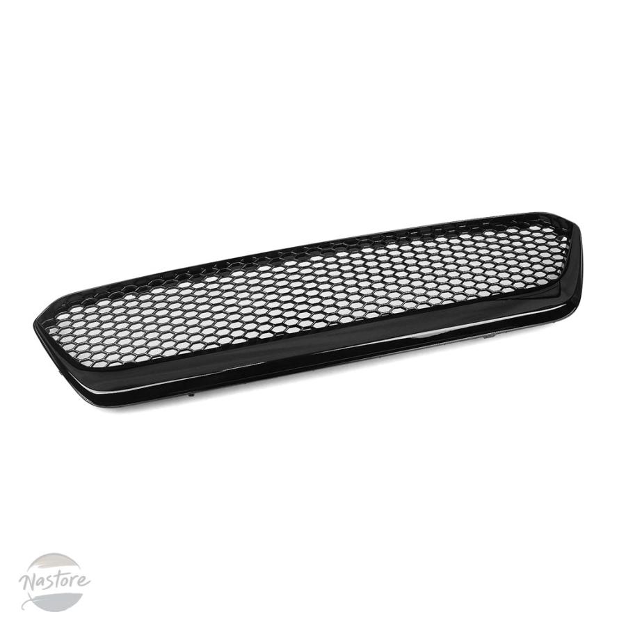 並行輸入品 フロント スバル SUBARU WRX 2015-2017 グリル レーシンググリル カーボン ルック/グロス/マットブラックの画像