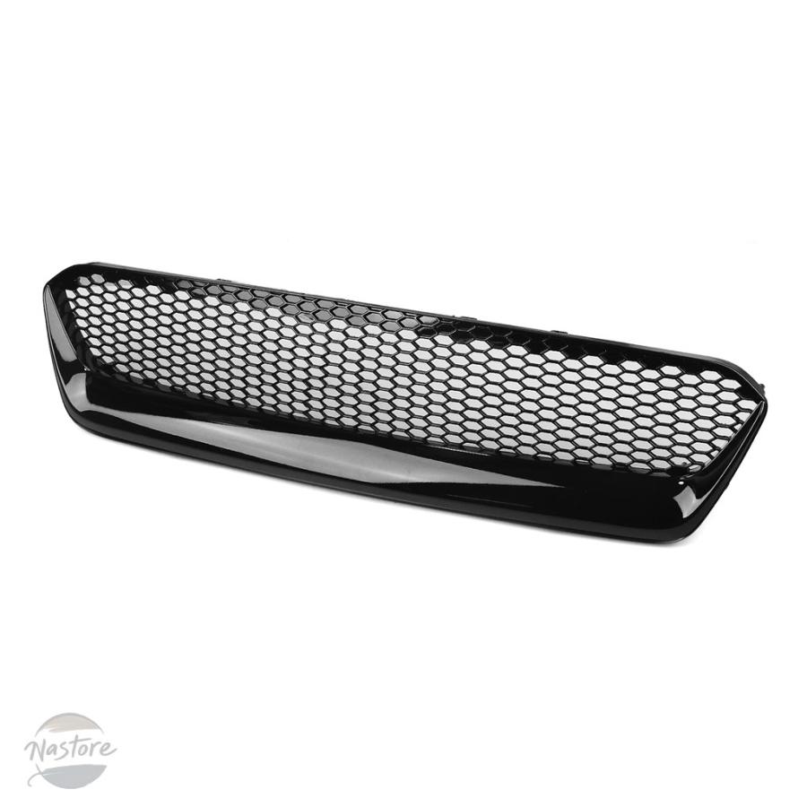 並行輸入品 フロント スバル SUBARU WRX 2015-2017 グリル レーシンググリル カーボン ルック/グロス/マットブラックの画像