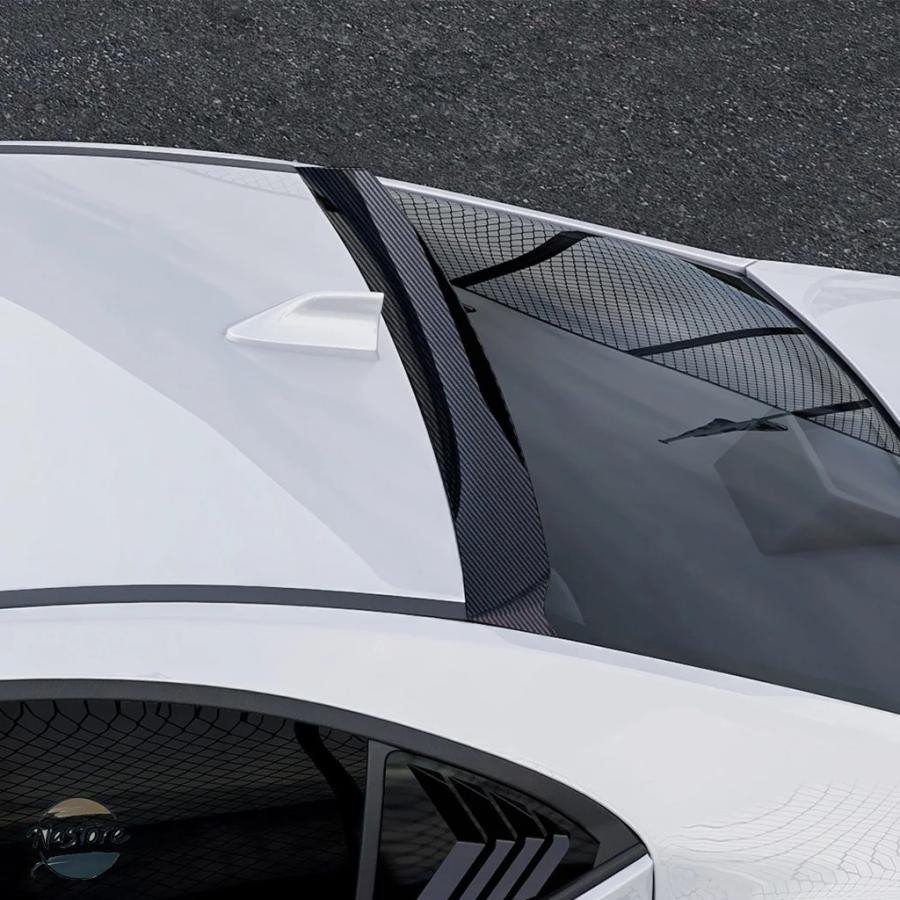 並行輸入品 リア スバル SUBARU WRX STI VB 2022-2025 ルーフスポイラーウィング リアルーフトランクスポイラーリップトリム_5