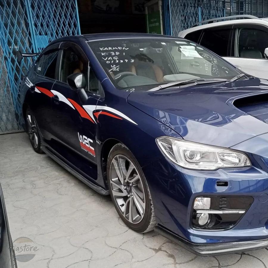 並行輸入品 リア 汎用 GTスタイル ブラック JDM トランクスポイラーウィング ABS 2015-2021 スバル SUBARU WRXの画像