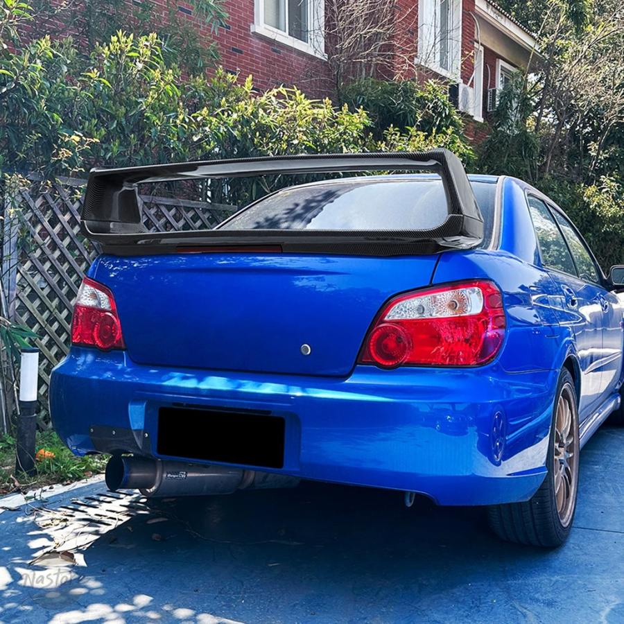 並行輸入品 リア スバル SUBARU インプレッサ WRX STI 2002-07 トランクリッドスポイラーの画像