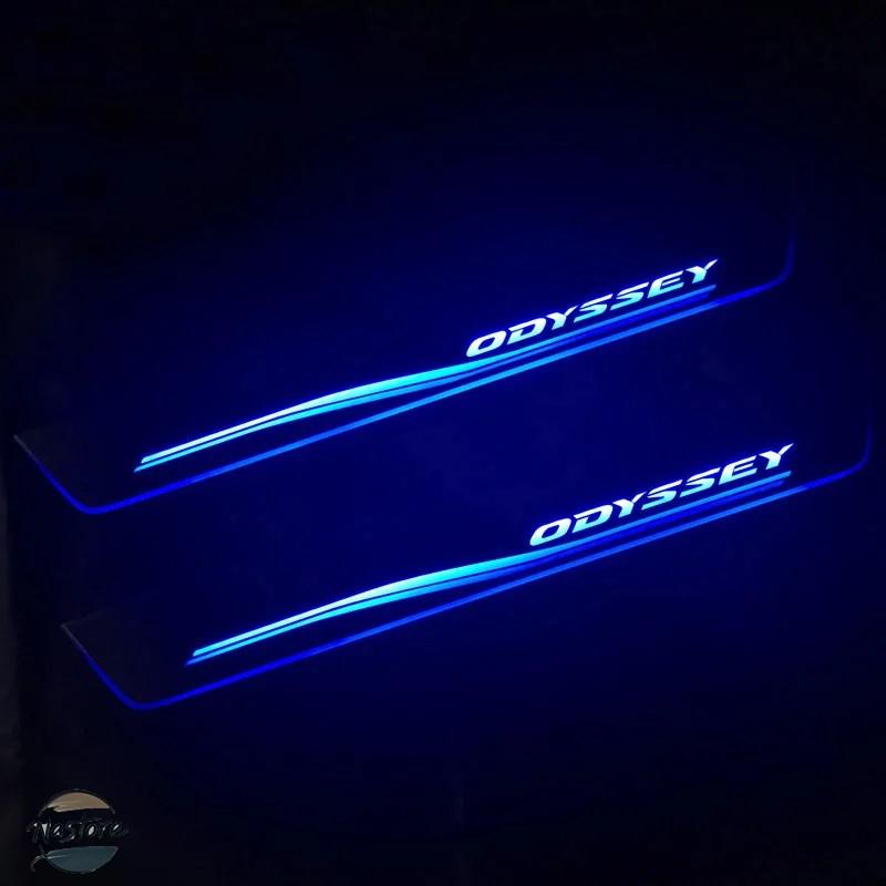 並行輸入品 ホンダ トリムペダル LED カーライト ドアシルスカッフプレート パスウェイ ダイナミックストリーマー ウェルカムランプ ホンダ オデッセイ_3
