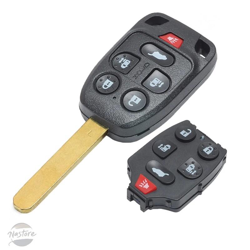 並行輸入品 ホンダ KEYECU N5F-A04TAA 6ボタン 313.8MHZ リモートキーフォブ ホンダ オデッセイ 2011 2012 2013_1