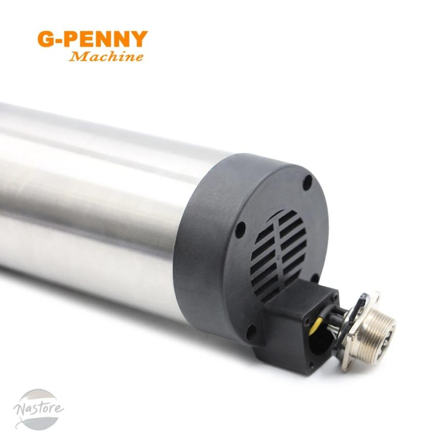 並行輸入品 G-PENNY 0.8KW ER11 空冷式スピンドルモーター 65MM 彫刻 フライス加工 研削 ボールベアリング 精度0.01MM_4