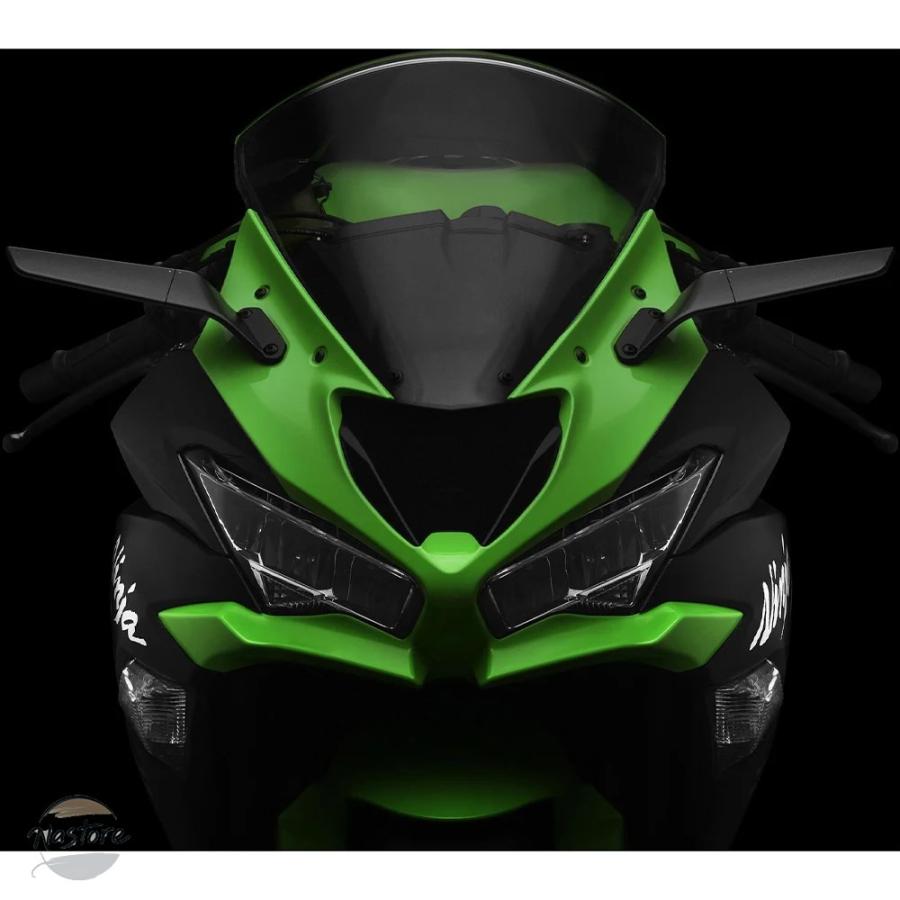 並行輸入品 カワサキ ニンジャ ZX4R ZX4RR ZX6R 636 バックミラー