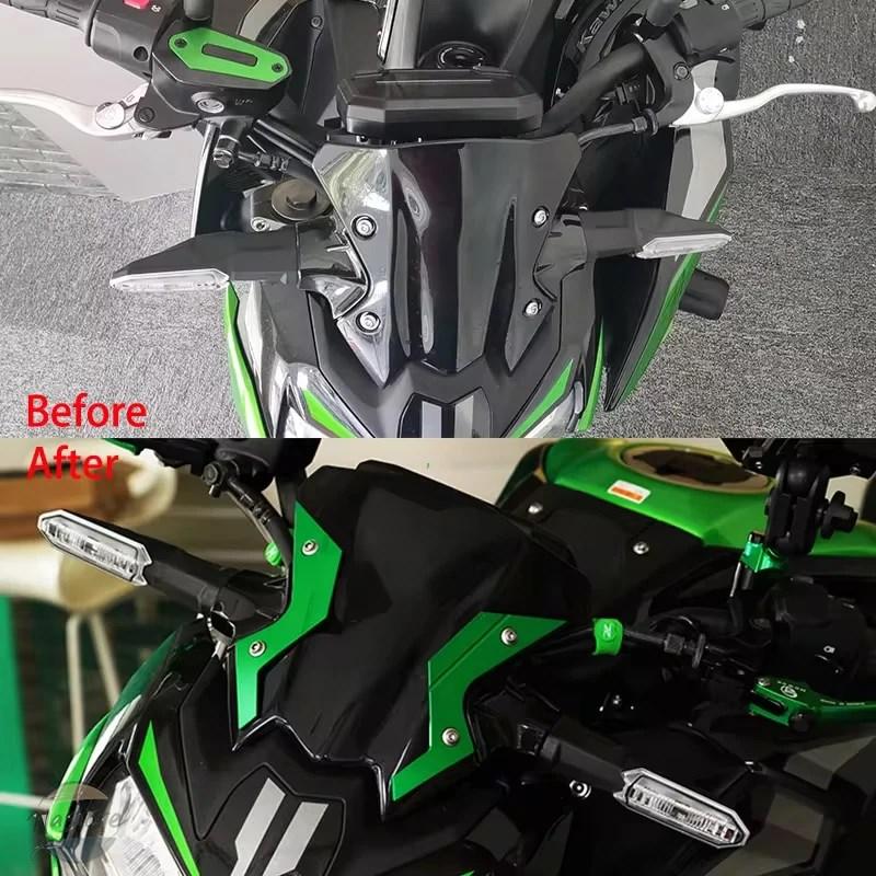 並行輸入品 バイク カバー フロント カワサキ z900 abs z900se z650 z 650 2020-2024 部品 カスタムパーツ アクセサリーの画像