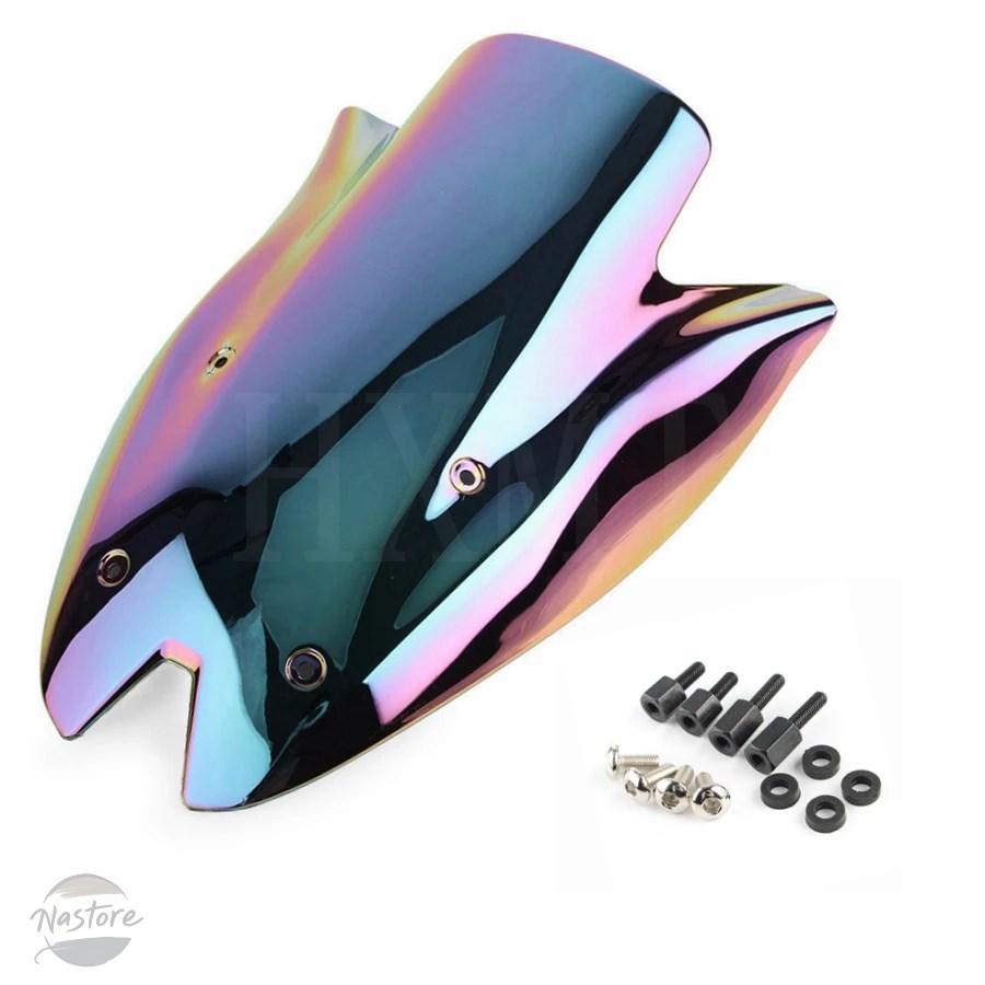 並行輸入品 バイク カワサキ ニンジャ z1000 2010-13 ブラック ウィンドシールド 部品 カスタムパーツ アクセサリーの画像