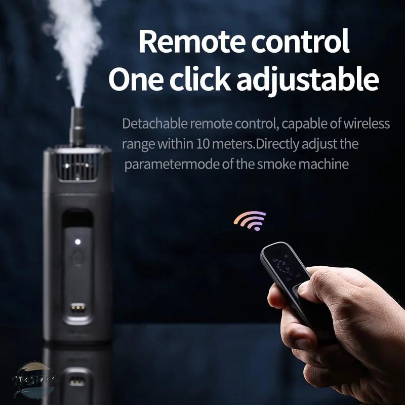 並行輸入品 ULANZI FM01 40W ポータブルスモークマシン 10M ワイヤレスコントロール ドライアイスフォグマシン 写真撮シャドウ スモークエフェクト_3