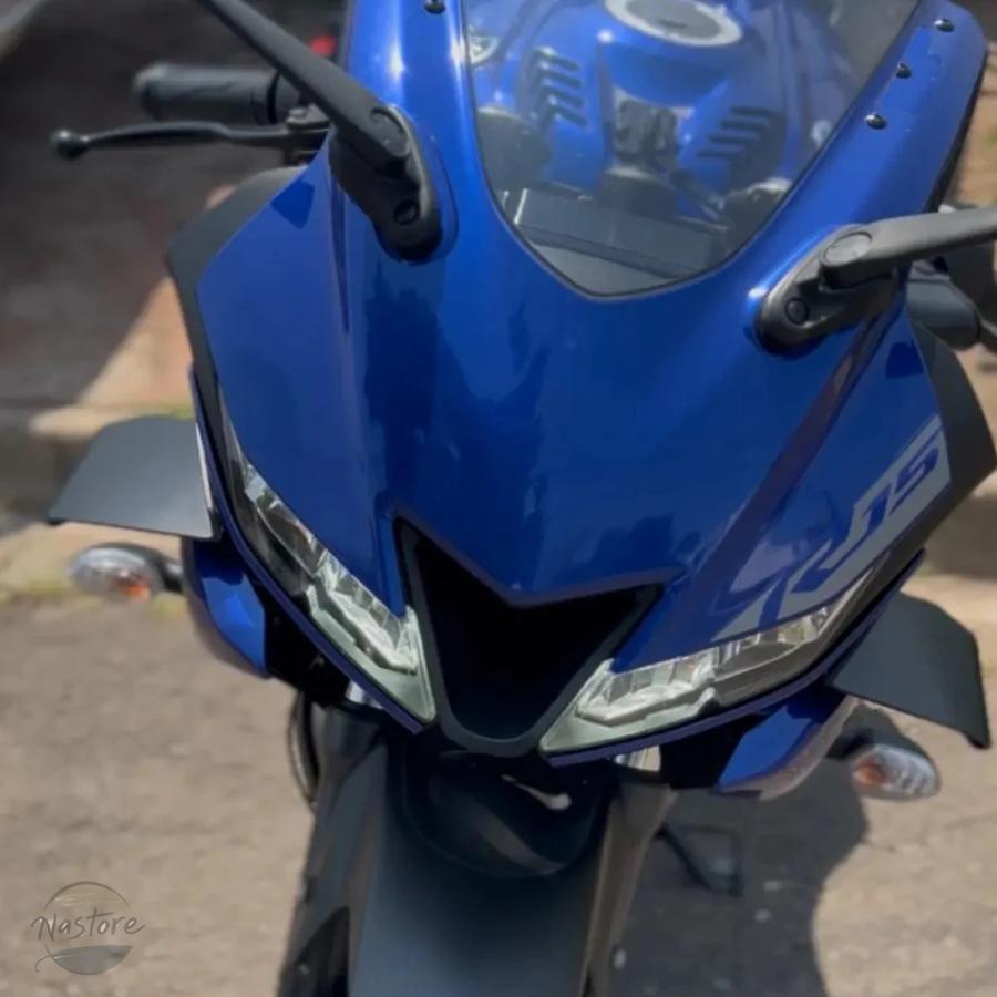 並行輸入品 ホンダ 汎用ダウンフォースレーシングスポイラーエアロウィングレット ヤマハ ホンダ CBR650R ドゥカティV4_3