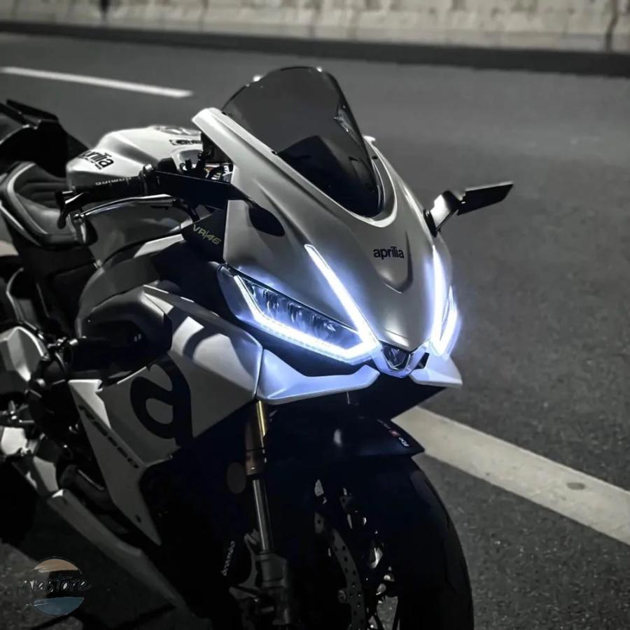 並行輸入品 カバー フロント RS660 2023 ウィンドウィングコーンエアロダイナミクスフェアリングウィングレット APRILIA 2020の画像