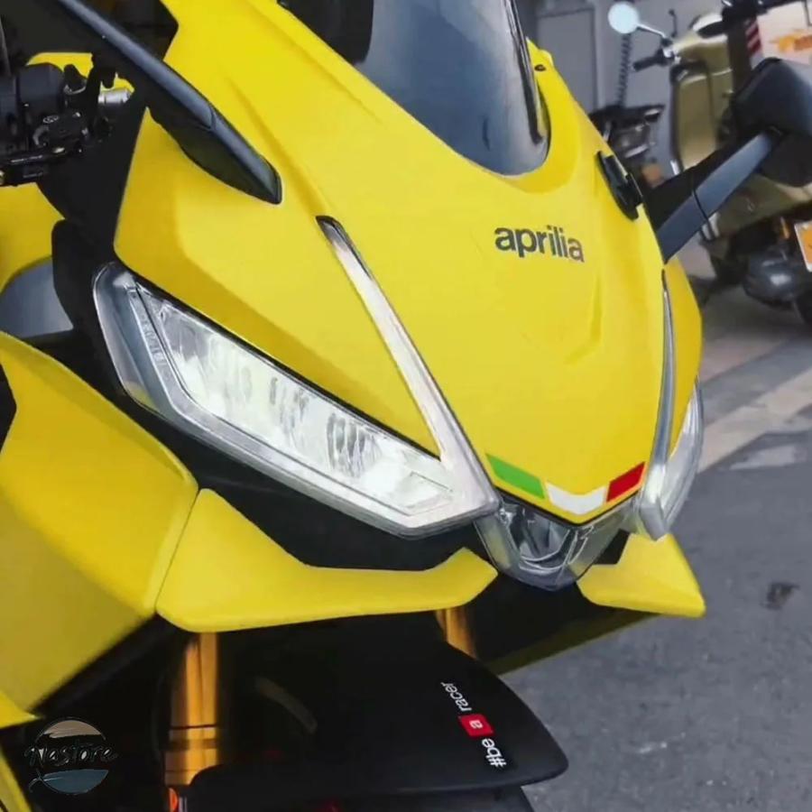 並行輸入品 カバー フロント RS660 2023 ウィンドウィングコーンエアロダイナミクスフェアリングウィングレット APRILIA 2020の画像