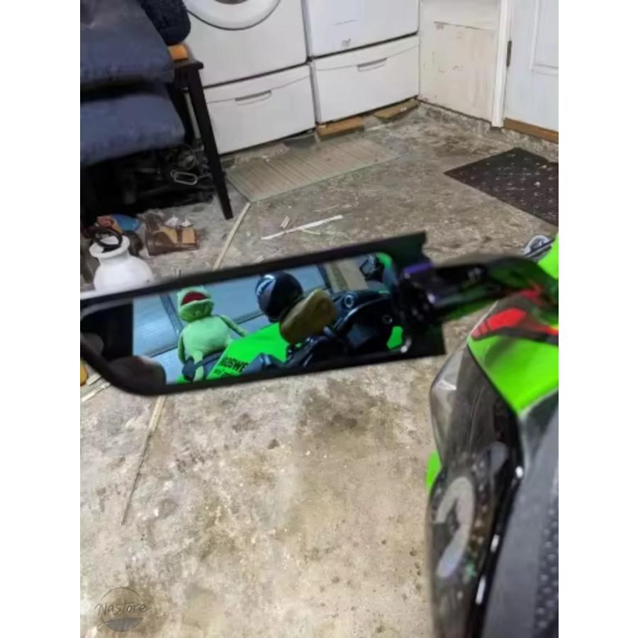 並行輸入品 ニンジャ ZX4R ZX4RR ZX6R 636 バックミラー ステルス