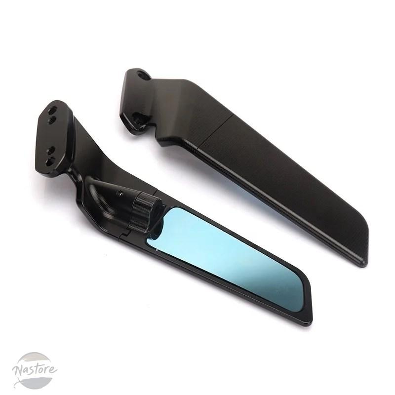 並行輸入品 ニンジャ ZX4R ZX4RR ZX6R 636 バックミラー ステルス