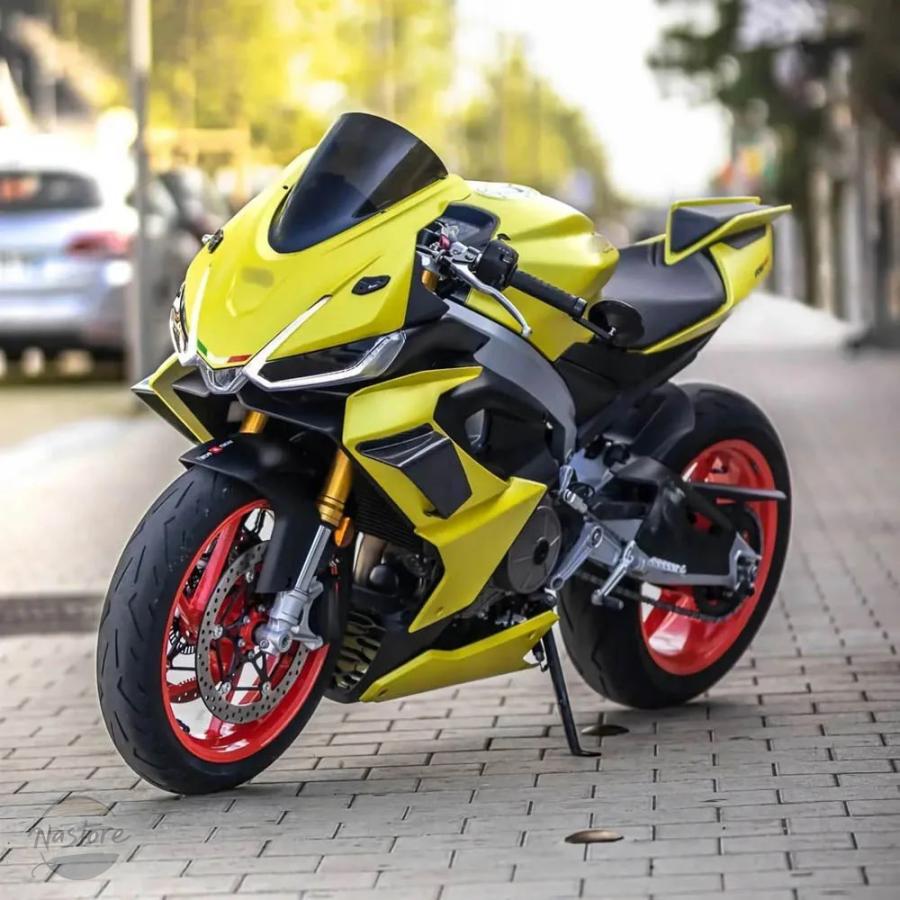 並行輸入品 バイク フロント キット 固定 aprilia tuono 660 2021-23 スポイラー ウィングレット 部品 カスタムパーツ アクセサリー_2