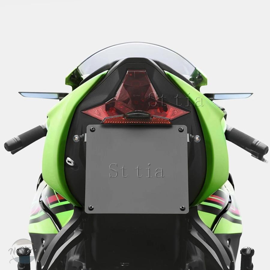 並行輸入品 カワサキ カワサキ ニンジャ 636 ZX6R 2019-2025 ステルススポーツウィングレットミラー ステルスミラー_3