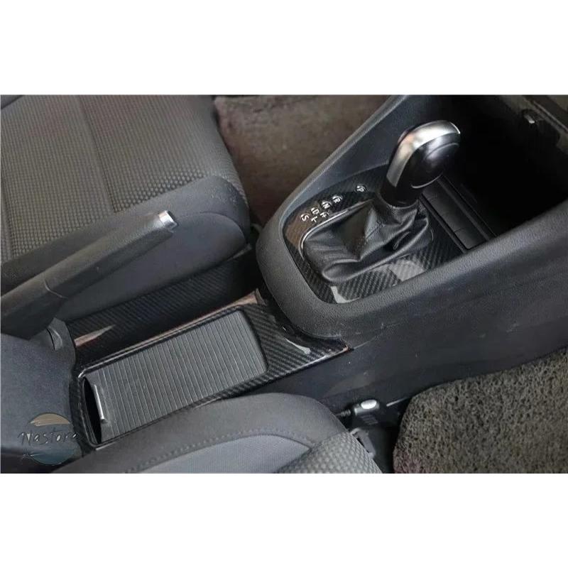 並行輸入品 リア ゴルフ6 MK6 2009-2013 インテトリム5Dカーアクセサリーカーボン センターコンソールゴルフMK6 5D