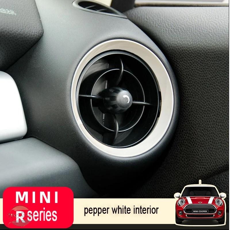 並行輸入品 カバー ホイール ハンドル エアアウトレットリング キーホール ステアリングステッカー MINI COOPER R54 R55 R56 R60