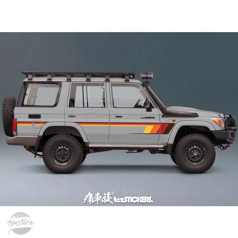 並行輸入品 トヨタ トヨタ トヨタ ランドクルーザー LC70 LC76 LC79 LC8 カーステッカー カスタム カスタム スポーツの画像
