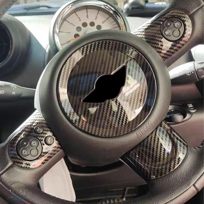 並行輸入品 カバー ホイール MINI R55 R60 COUNTRYMAN ステアリングパネルボタンスタイリングステッカー MINI COOPER R56の画像