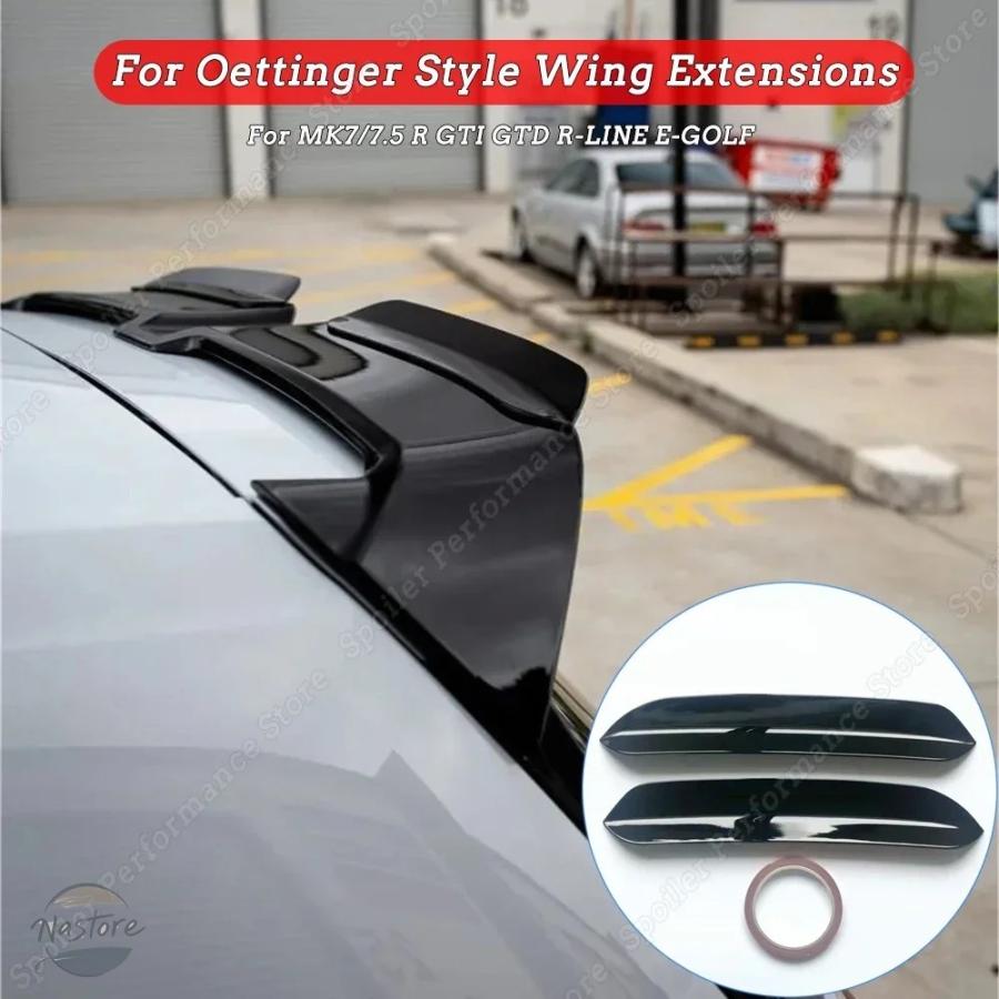 並行輸入品 リア OETTINGER ルーフスポイラー エクステンション 