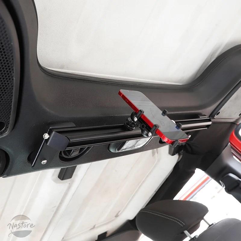 並行輸入品 BAWA ルーフ多機能拡張カメラブラケット電話ホルダー JEEP WRANGLER JK 2011-2017 内アクセサリー_7