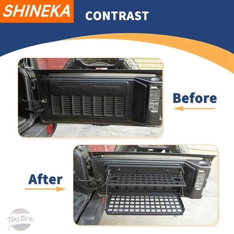 並行輸入品 リア テールゲートテーブル ドア 折りたたみ式カーゴ