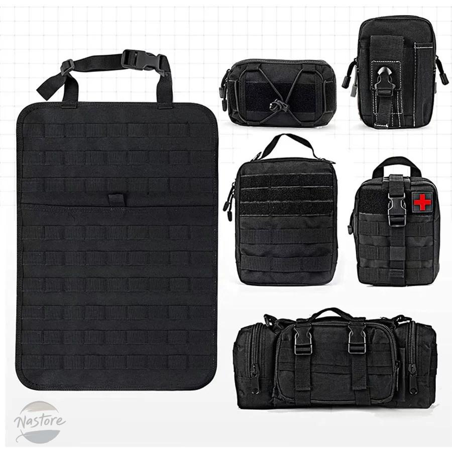 並行輸入品 多機能55 37CM 600D 入り リア タクティカル吊り下げ収納オーガナイザーの画像