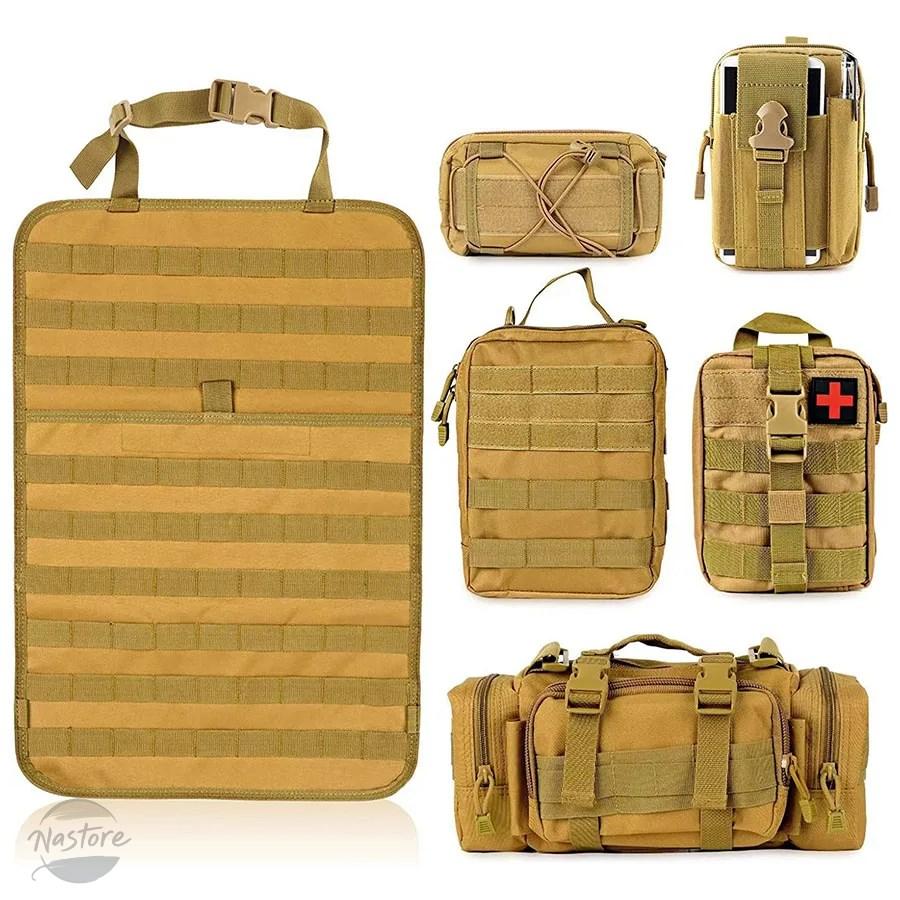 並行輸入品 多機能55 37CM 600D 入り リア タクティカル吊り下げ収納オーガナイザーの画像